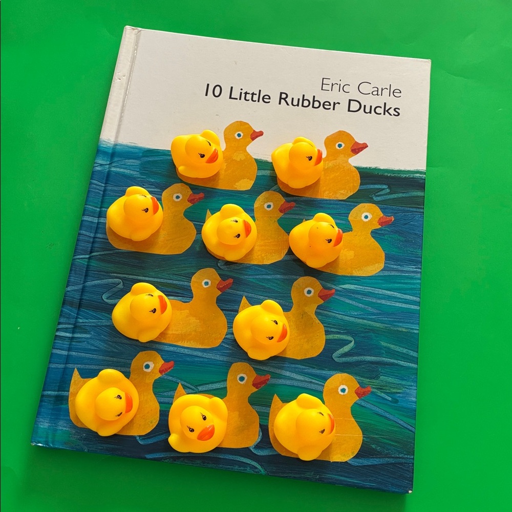 Eric Carle - 10 Little Rubber Ducks (book & 10 ducks)